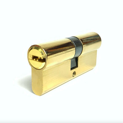 calidad  70mm Iron Brass Cylinder Double Open Key Lock Cylinder Customized fábrica
