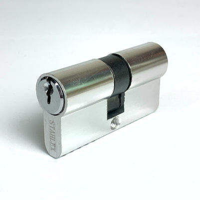 calidad  Customized Aluminum Cylinder Lock 60mm Euro Barrel Lock SN CP SB AB MAB AC Finish fábrica