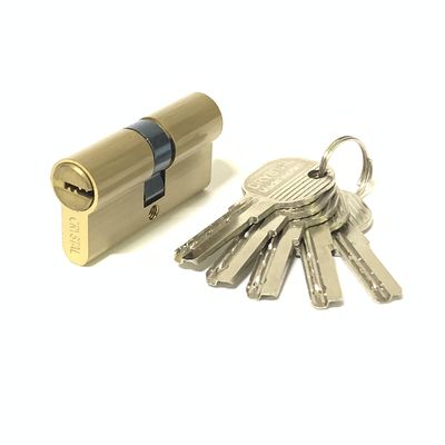 calidad  60mm  Double open Brass Cylinder Lock fábrica