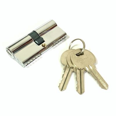 Cerradura segura abierta doble del cilindro de la cerradura 70m m del cilindro del cinc modificada para requisitos particulares