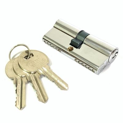 Cerradura segura abierta doble del cilindro de la cerradura 70m m del cilindro del cinc modificada para requisitos particulares