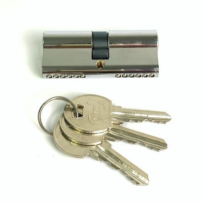 Cerradura segura abierta doble del cilindro de la cerradura 70m m del cilindro del cinc modificada para requisitos particulares