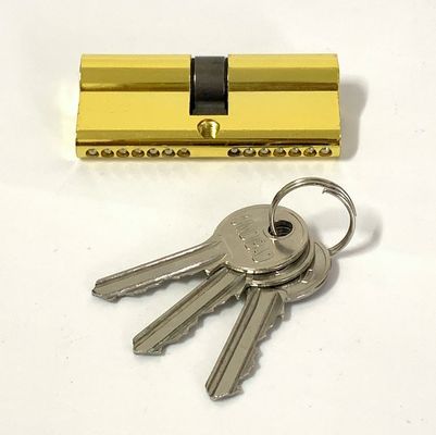 Bloqueo de cilindro de zinc abierto doble Euro Bloqueo de barril personalizado 70 mm