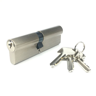Tamaño personalizado Euro cilindro bloqueo 100mm doble cilindro bloqueo Material de latón