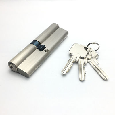 Tamaño personalizado Euro cilindro bloqueo 100mm doble cilindro bloqueo Material de latón