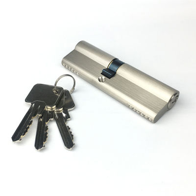 Tamaño personalizado Euro cilindro bloqueo 100mm doble cilindro bloqueo Material de latón