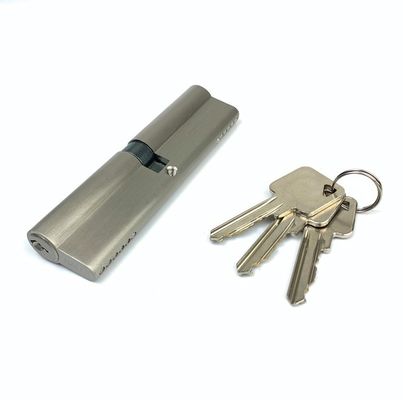 120 mm cilindro de cerradura de puertas plata doble cilindro de euro tamaño personalizado