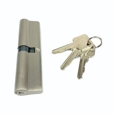 120 mm cilindro de cerradura de puertas plata doble cilindro de euro tamaño personalizado