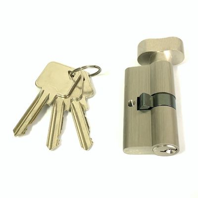 Cerradura de Euro cilindro de latón Euro cilindro único personalizado 60 mm