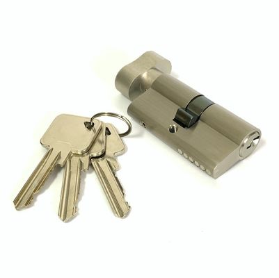 Cerradura de Euro cilindro de latón Euro cilindro único personalizado 60 mm