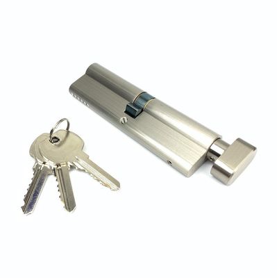Cerradura de cilindro euro de plata de 110 mm cilindro euro con muelles de acero inoxidable