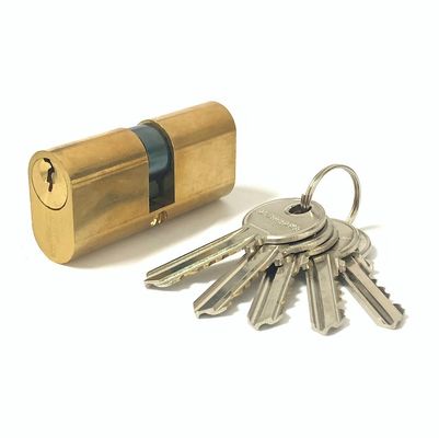 Reemplazo grande 65m m de la cerradura de cilindro de la cerradura ovalada de latón del cilindro