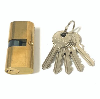 65mm  Big Oval Brass Cylinder Lock