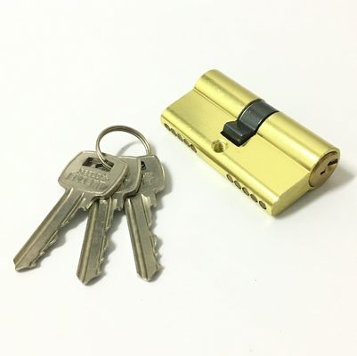 Doble cilindro de aluminio de latón abierto de tamaño personalizado