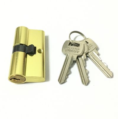 Doble cilindro de aluminio de latón abierto de tamaño personalizado