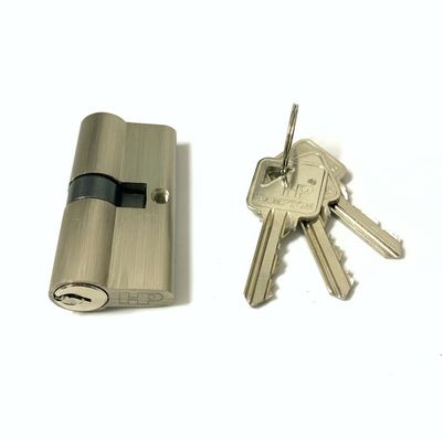 cerraduras de aluminio del barril de la puerta de la cerradura de puerta doble del barril de 60m m con la base de cobre amarillo
