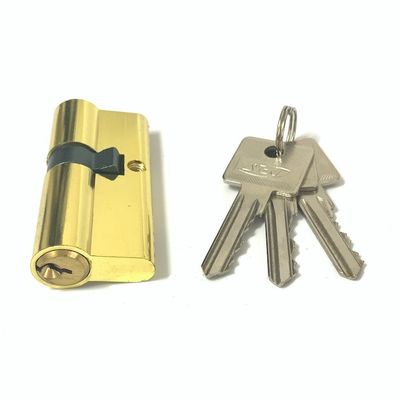 Zinc de latón de doble cilindro de la cerradura de cilindro de oro de reemplazo personalizado
