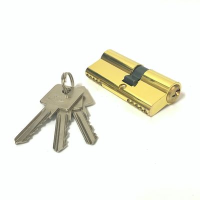 Zinc de latón de doble cilindro de la cerradura de cilindro de oro de reemplazo personalizado