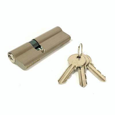 Cerradura de doble cilindro Euro de 90 mm Cerradura de puerta de cilindro personalizada
