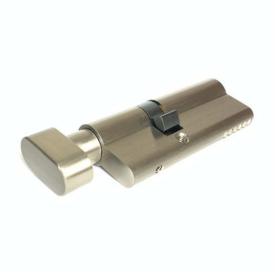 Cerraduras de cilindro de perfil euro de 75 mm Cerradura de cilindro único de latón personalizada