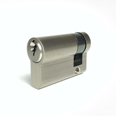 Perfil Euro personalizado Medio cilindro 40mm 45mm 50mm 55mm 60mm Cerradura de cilindro de latón