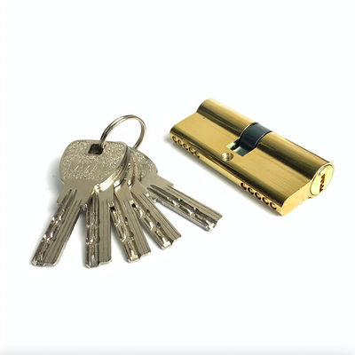 Círculo de cerradura de puerta de hierro de reemplazo de doble cerradura de puerta abierta de cilindro 70 mm