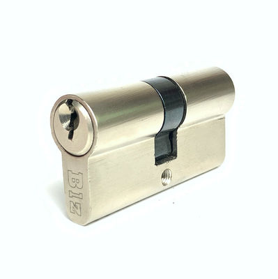 cilindro de doble llave de hierro sustitución de cerradura de cilindro de puerta personalizada 60 mm