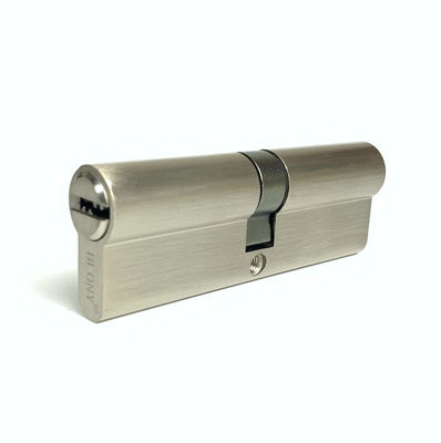 Bloqueo de doble cilindro de 100 mm Bloqueo de puerta de perfil euro personalizado con núcleo de latón de aleación de zinc