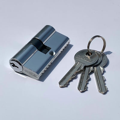Bloqueo de cilindro de aluminio personalizado de 60 mm Bloqueo de barril de euro SN CP SB AB MAB AC Finish