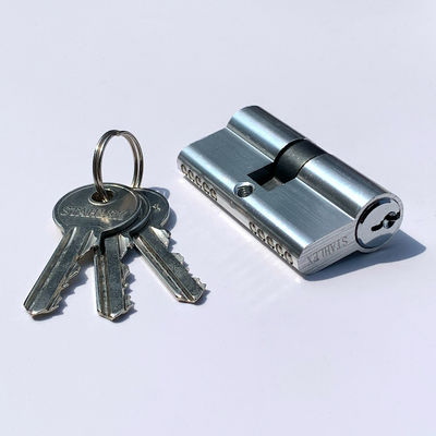 Bloqueo de cilindro de aluminio personalizado de 60 mm Bloqueo de barril de euro SN CP SB AB MAB AC Finish