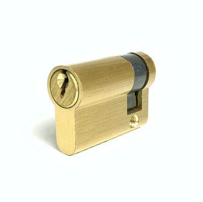 Tamaño personalizado Cerradura de puerta de medio cilindro 40mm 45mm 50mm 55mm 60mm Medio cilindro euro