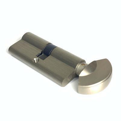 Cerradura de la puerta del baño de latón cilindro 70 mm WC cilindro SN CP SB AB MAB AC acabado
