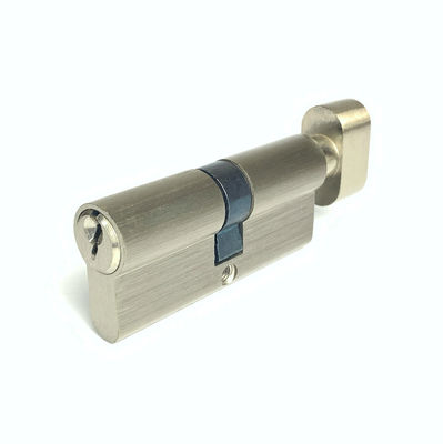 Cerradura de cilindro de latón de 70 mm cilindro de giro de pulgar único personalizado