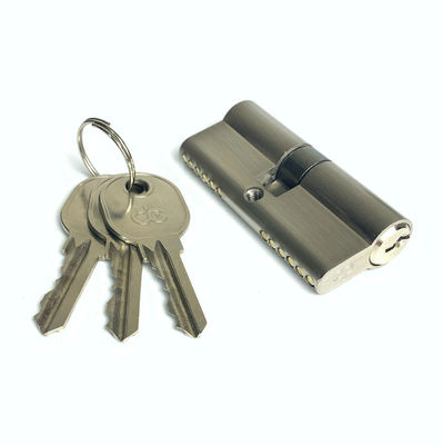 Cierre de cilindro de zinc de 70 mm cilindro de doble lado personalizado Varios colores disponibles