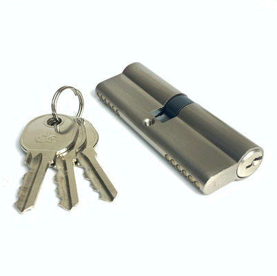 Cerradura de cilindro de zinc personalizado 90 mm Cerradura de cilindro de llave de ambos lados