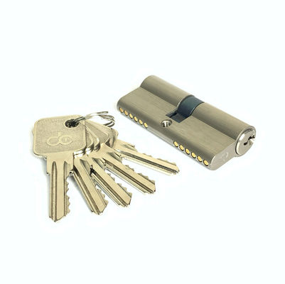 cilindro de cobre de zinc personalizado 70mm cilindro de puerta de baño Varios colores disponibles