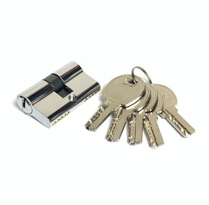 Cerradura de cilindro de latón personalizado Doble puerta abierta Cerraduras de cilindro de 50 mm