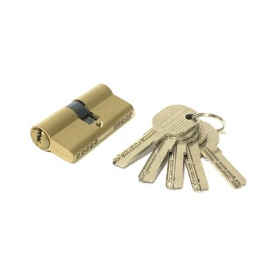 SN CP SB AB MAB AC Cerradura de cilindro de latón de 60 mm cilindro de doble cara
